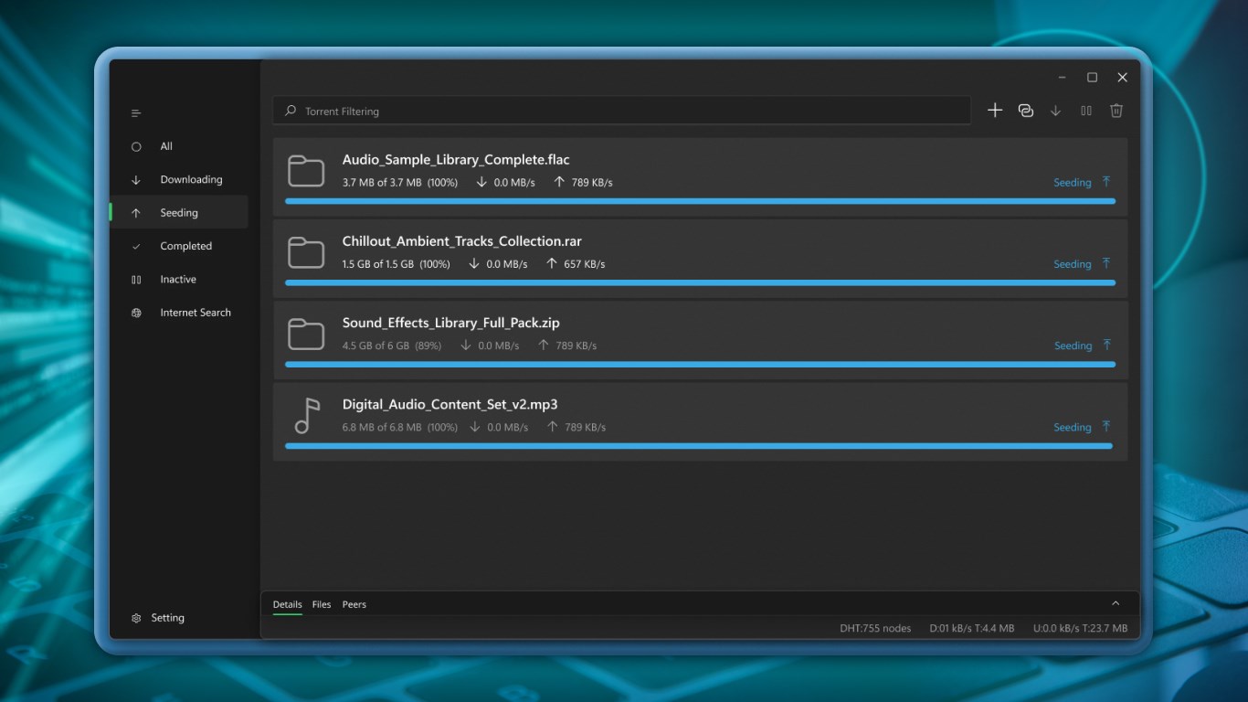 Torrent Manager screenshot