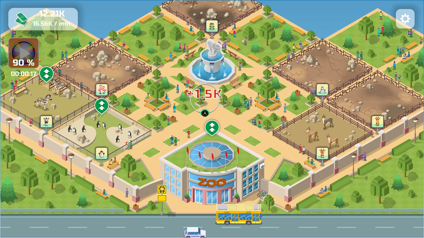 #2. Idle Zoo Park (Xbox) Por: Ocean Media