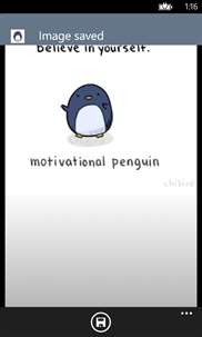 Motivational Penguin screenshot 5