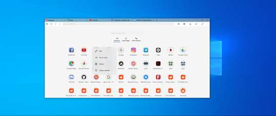 Monument Browser - Web browser with adblocker & download accelerator screenshot 2