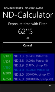 ND-Calculator screenshot 2