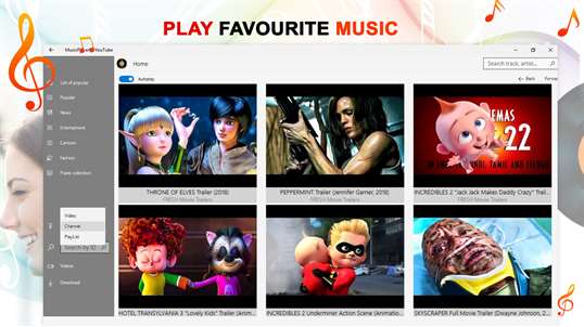 Music Player for YouTube - Video and Music Downloader screenshot 2