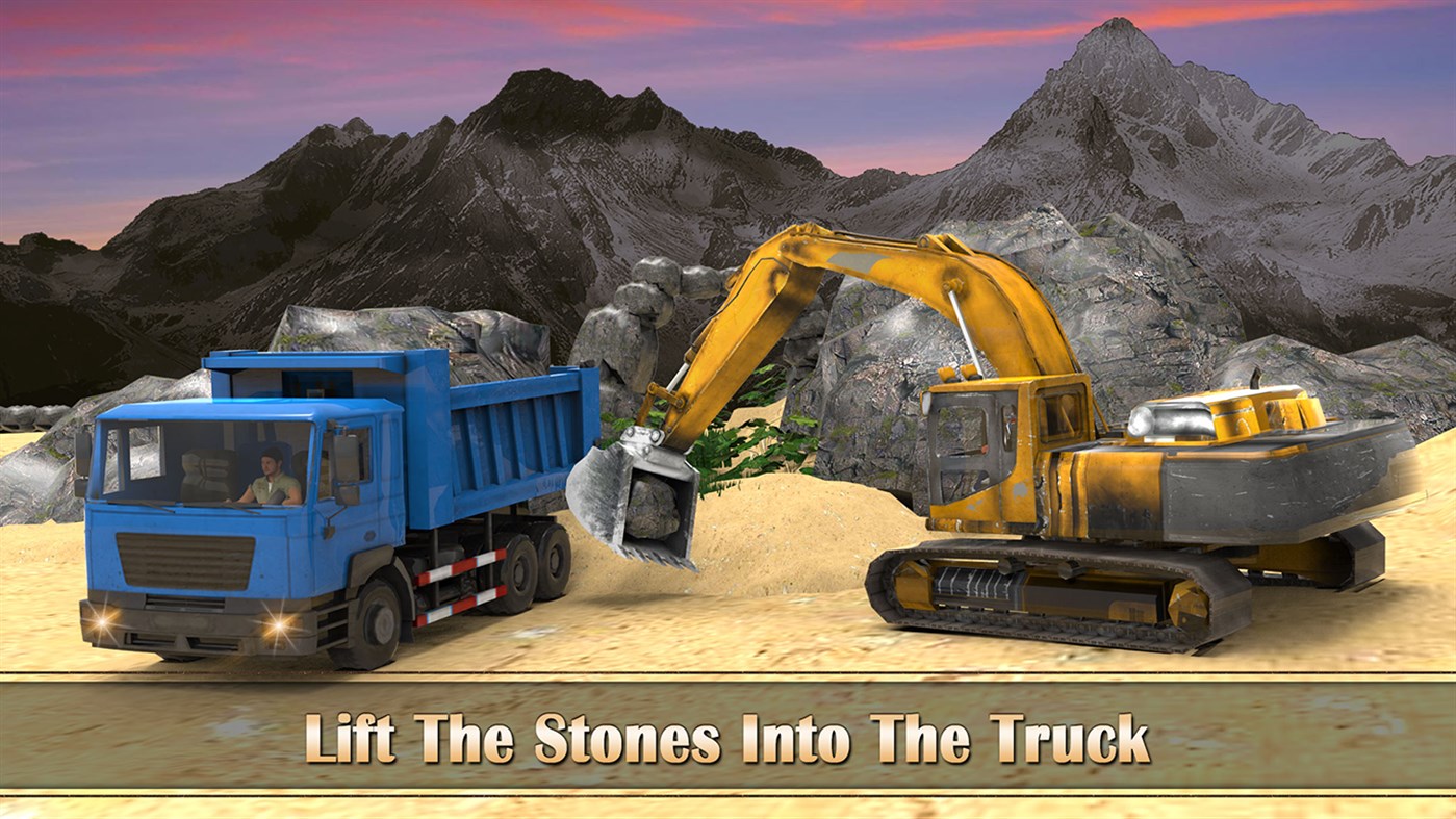 #1. Mountain Drill Truck Driver - Rigs Mining Material (Windows) Podle: AppStream Studios