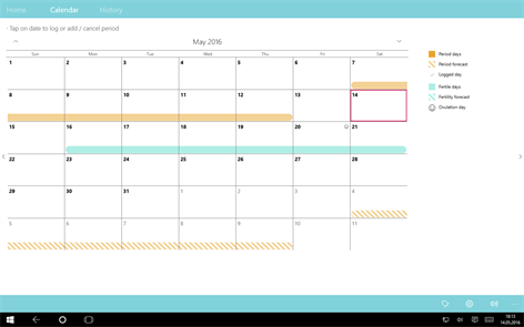 EVA Period Tracker PRO Screenshots 2