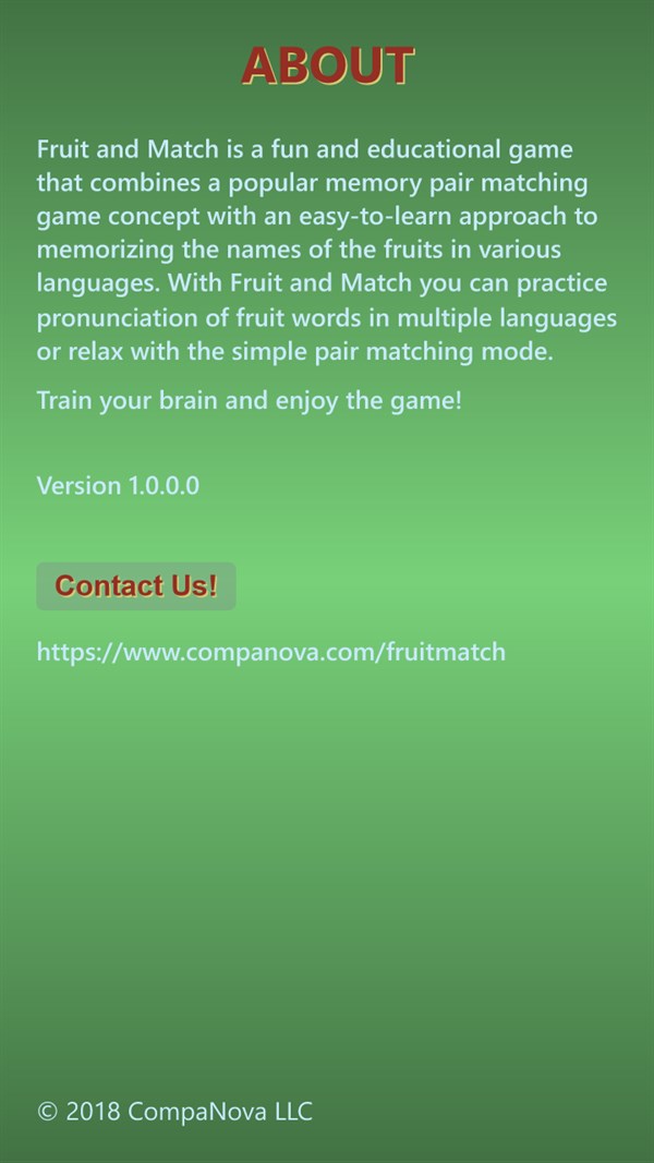 Fruit and Match - X — 13