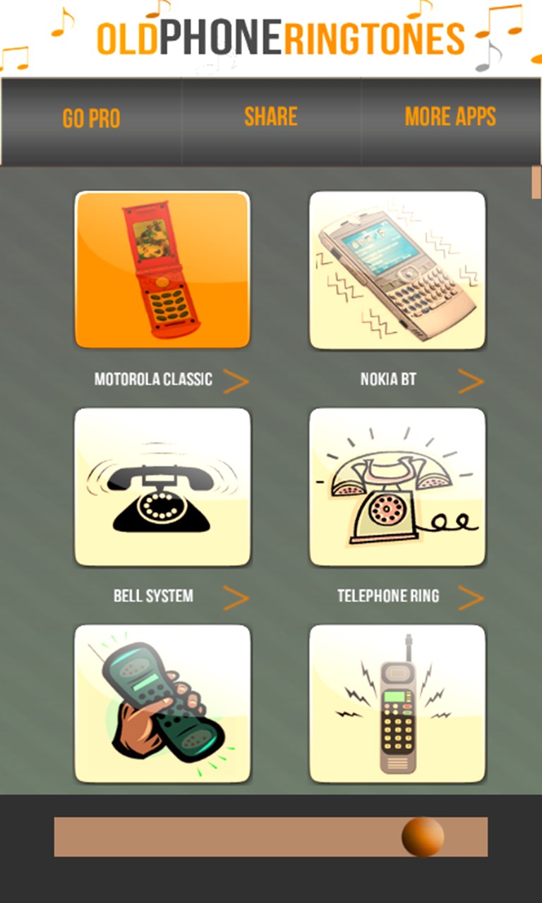 Old Phone Ringtones for Windows Phone