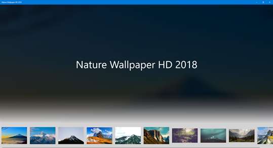 Nature Wallpaper HD screenshot 1