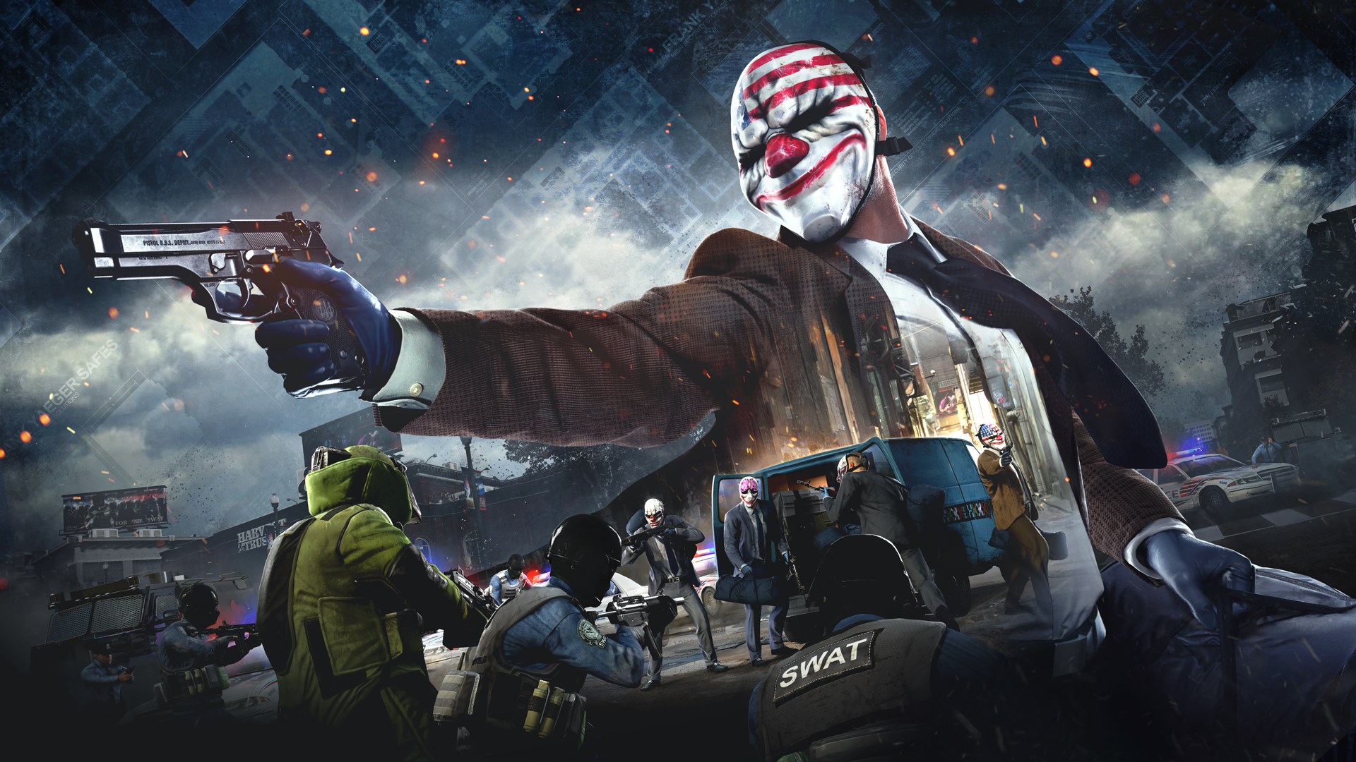 Payday 2 Crimewave Edition (輸入版:北米) - XboxOne Payday 2: Crimewave Edition Coming to PS4 and Xbox One in June