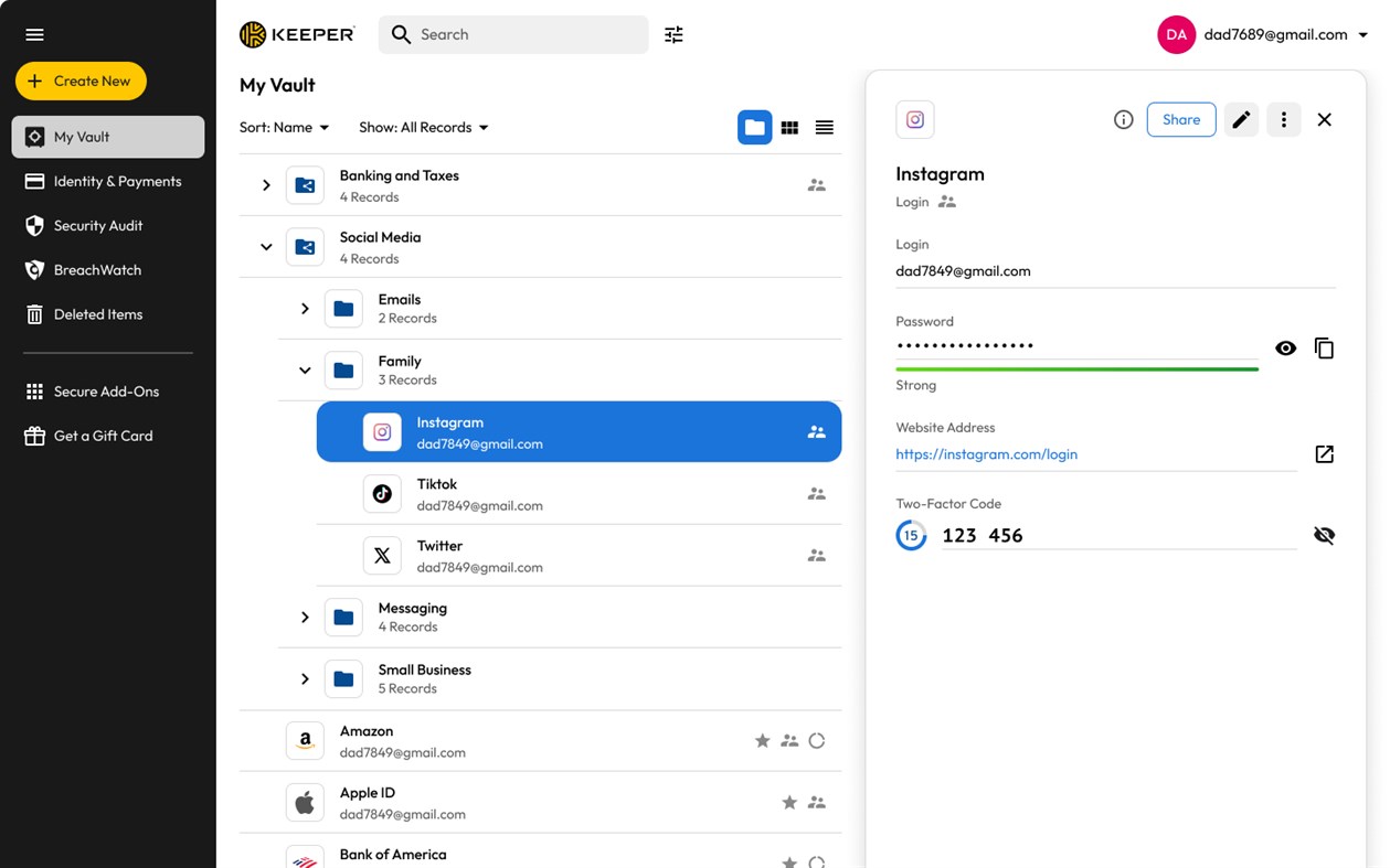 #5. Keeper® Password Manager (Windows) Tekijänä: Keeper Security Inc