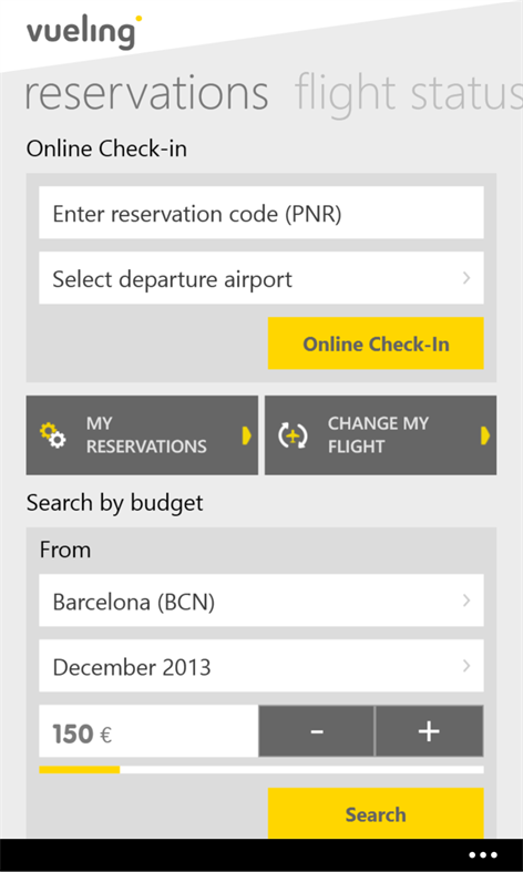 Vueling Screenshots 2