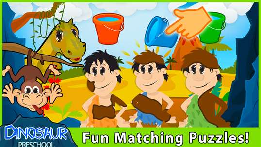 Dinosaur Preschool - Educational learning games for kids! screenshot 2