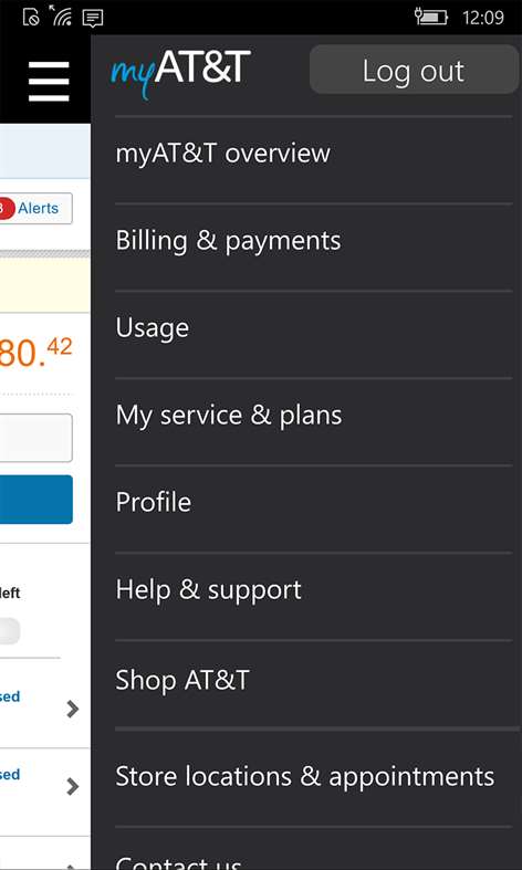 myAT&T Screenshots 2