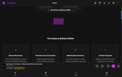 432 Player : 432hz Converter - Free download and install on