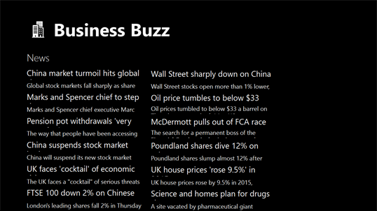 Business Buzz screenshot 1