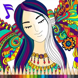 Fashion Coloring Book - Girls Coloring Book