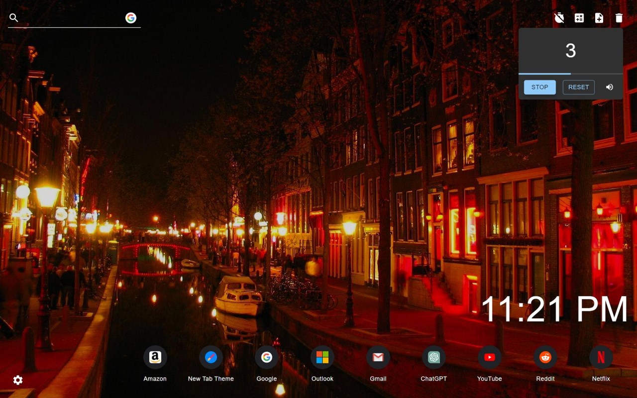 Red Light District Wallpaper New Tab