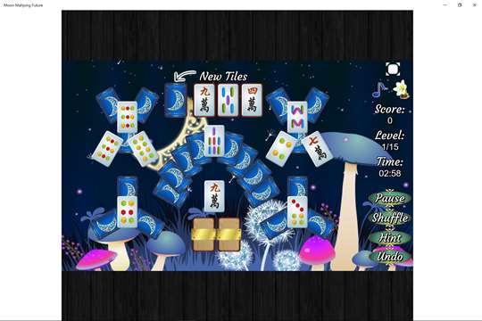Moon Mahjong Future screenshot 2