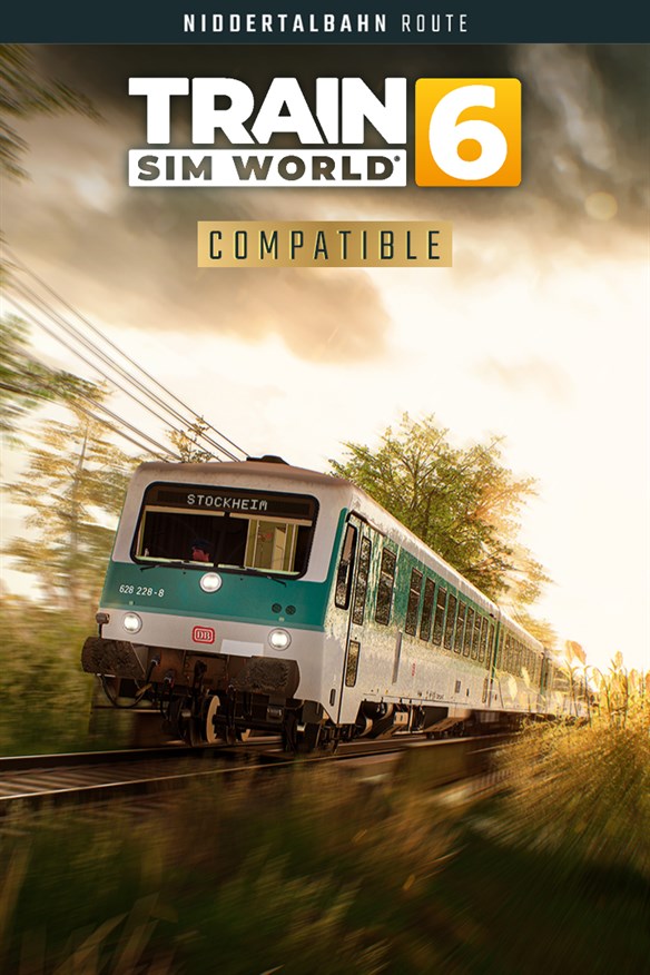 Train Sim World 6: Niddertalbahn: Bad Vilbel - Stockheim Xbox Series X|S and Xbox One cover art