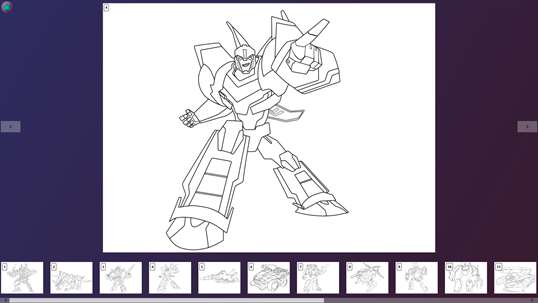 Transformers Art Games screenshot 2