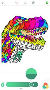 Dinosaur Coloring Pages for Adults screenshot 3
