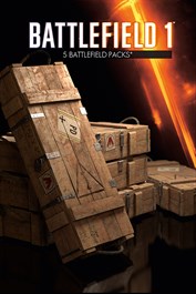 5 Battlepacks de Battlefield™ 1