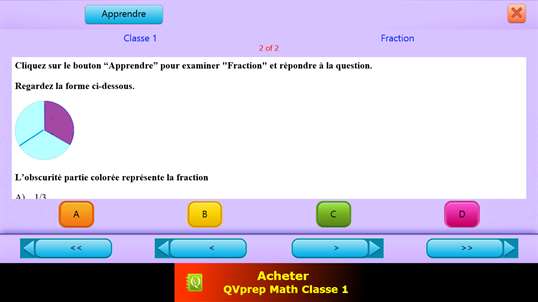 QVprep Lite Math Classe 1 screenshot 5