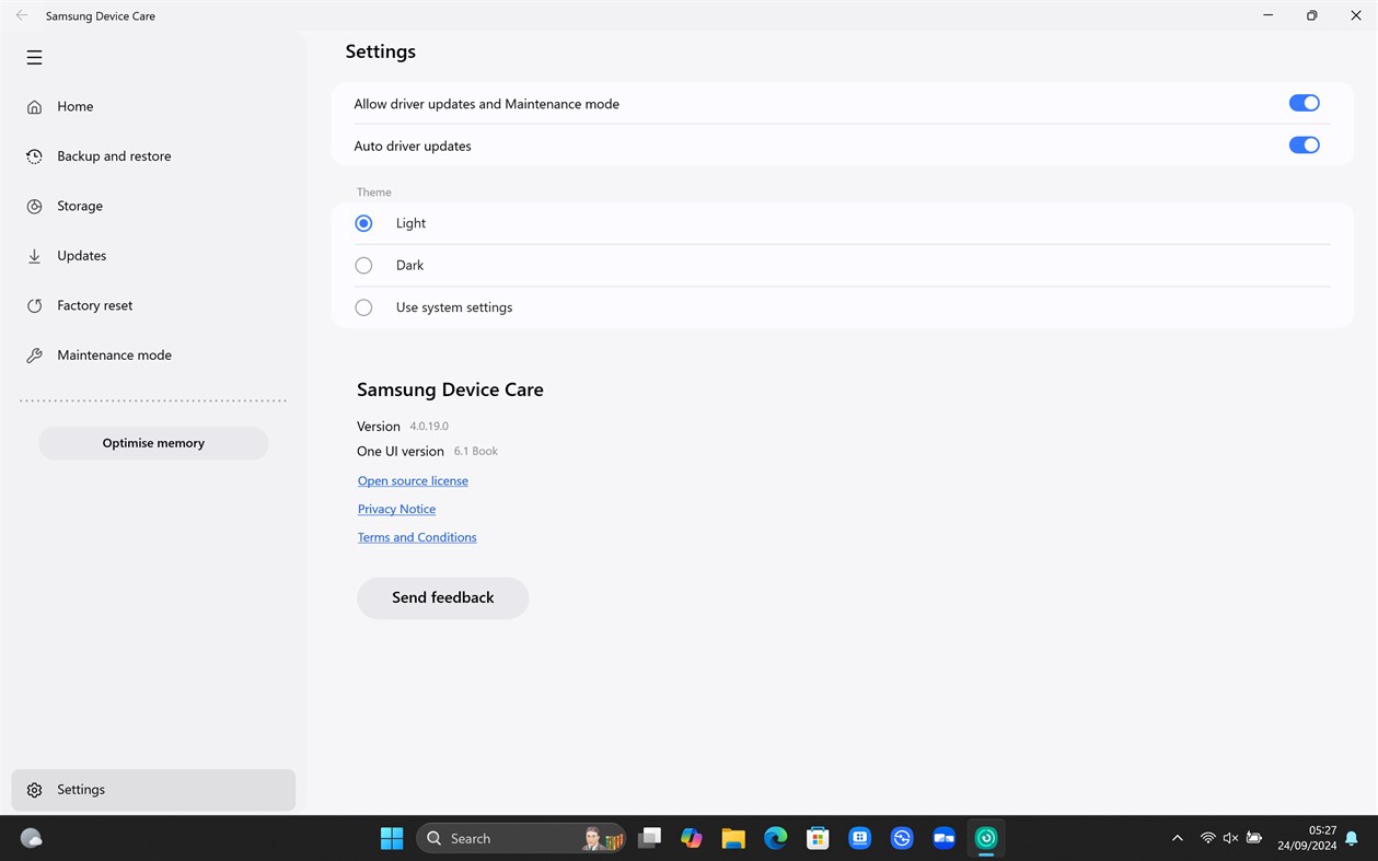 #5. Samsung Device Care (Windows) بواسطة: Samsung Electronics Co. Ltd.