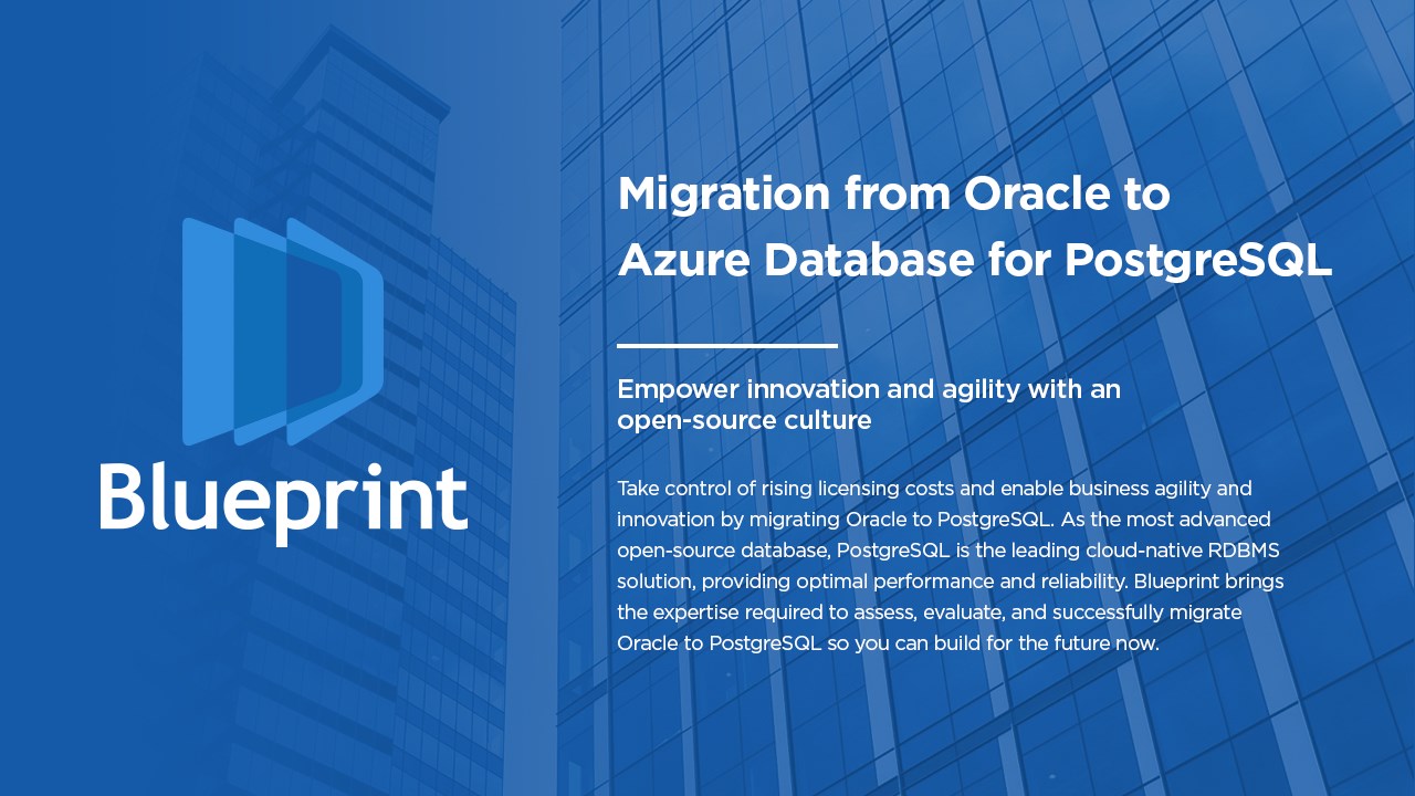 Oracle to Azure PostgreSQL Data Migration - 10 Week Implementation