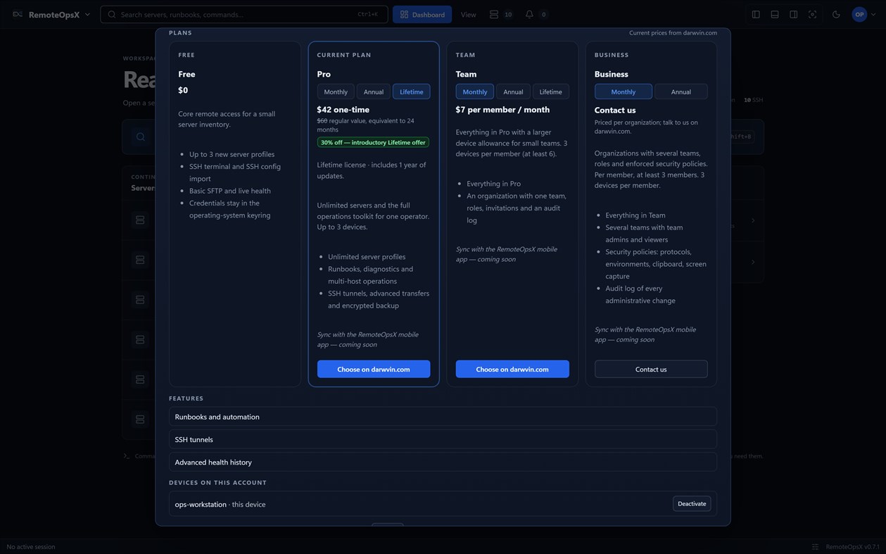 #8. RemoteOpsX (Windows) Por: Darwvin