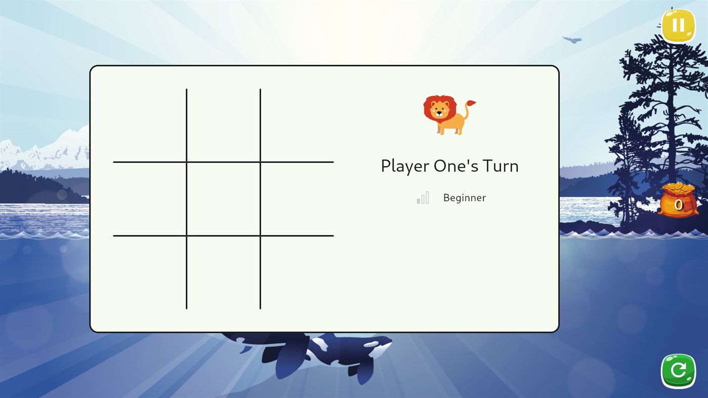 #1. Tic-Tac-Toe by Greenleaf Creations (Windows) By: Greenleaf Creations HB