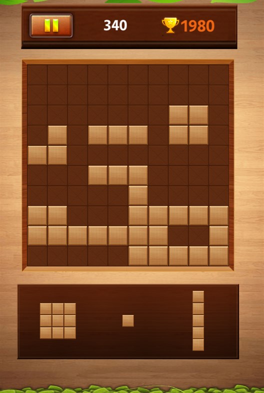 #2. Woody Block Puzzle Free (Windows) De: Woody Block Puzzle