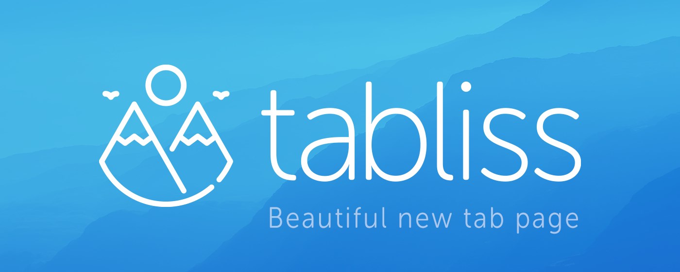 Tabliss - A Beautiful New Tab marquee promo image
