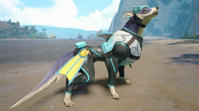 "C Summer" Palamute layered armor set screenshot 3