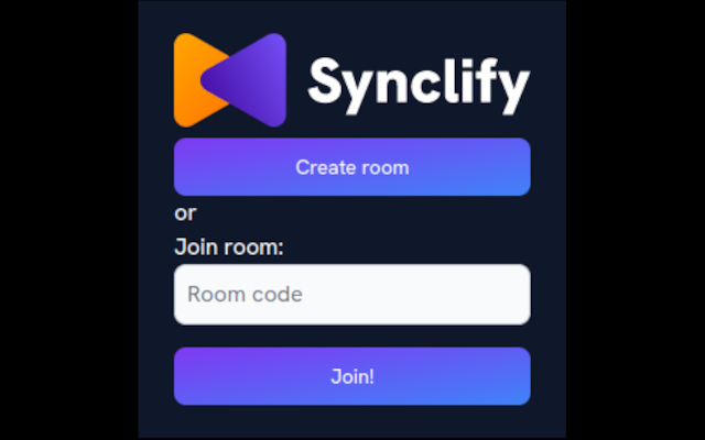 Synclify - Watch in sync with your friends
