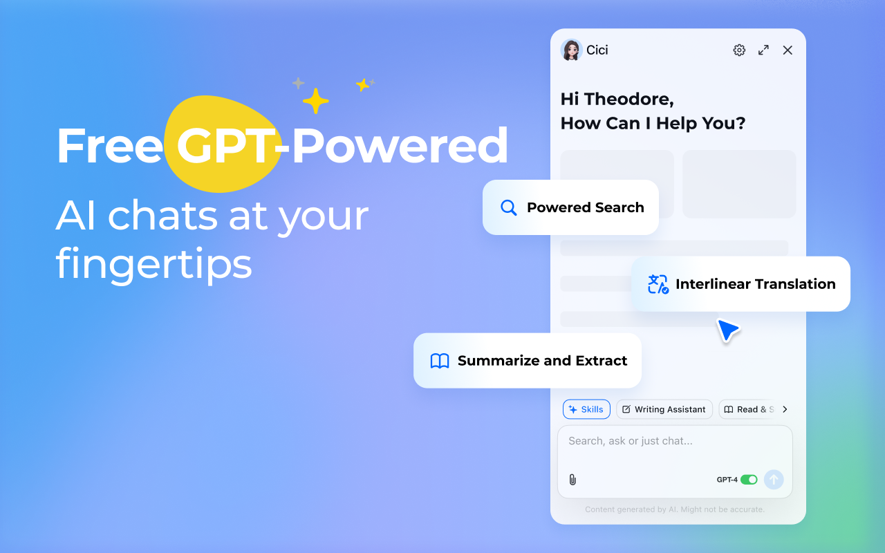 Cici your browser s ai assistant edge add on