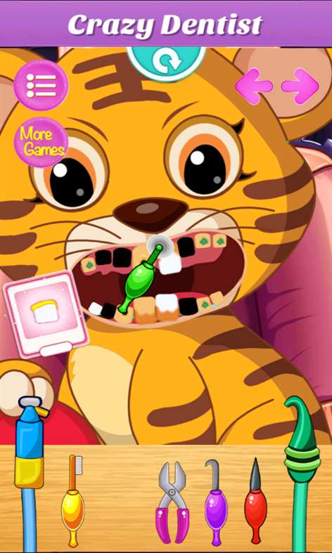 Baby Tiger At the Dentist Screenshots 2