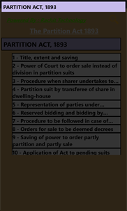 The Partition Act 1893 screenshot 2