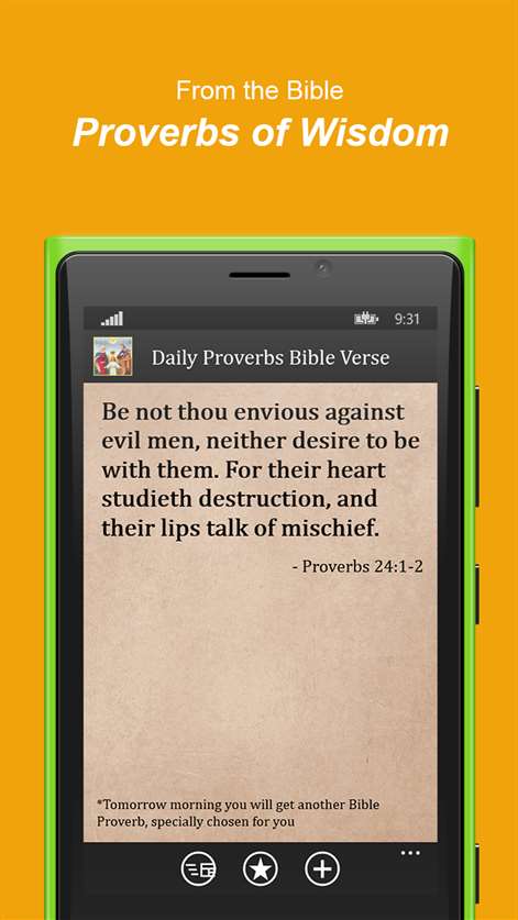 Daily Bible Proverbs Screenshots 1