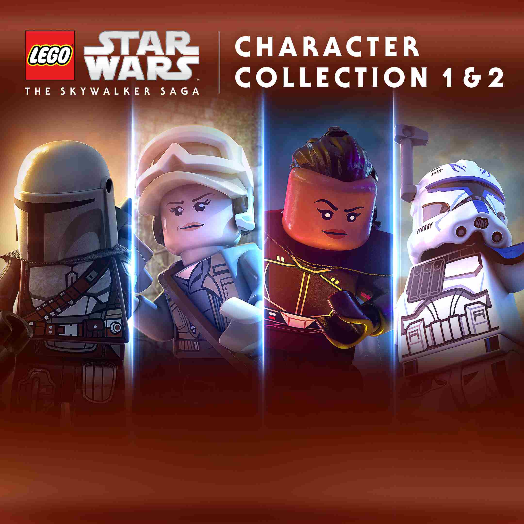 Coleções de Personagens 1 e 2 de LEGO® Star Wars™: A Saga Skywalker