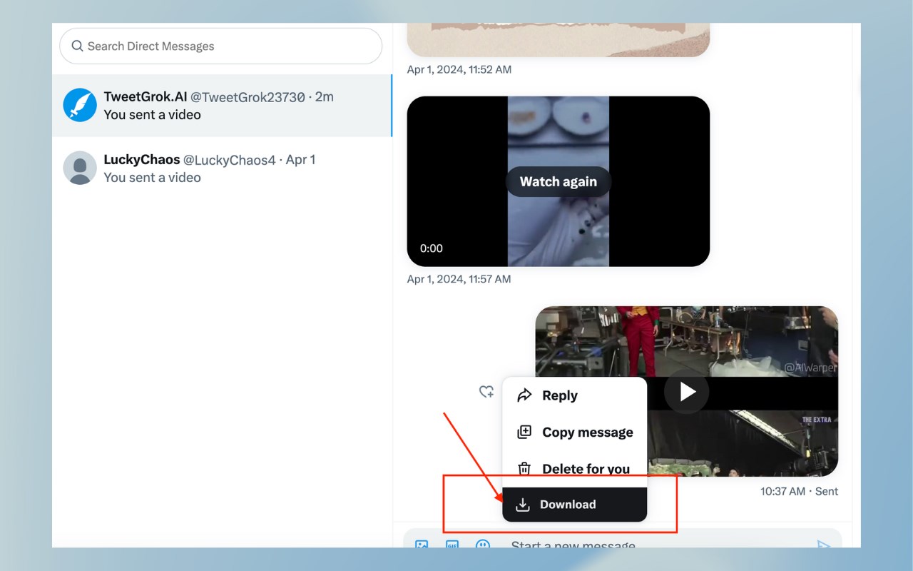 Download Twitter Video(Support Video, DMS video, Image, GIF)