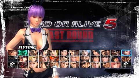 DEAD OR ALIVE 5 Last Round — красавица зайка Аянэ