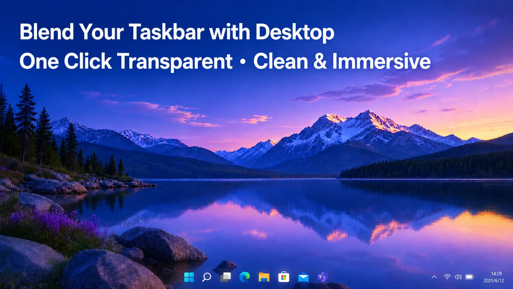 Translucent Taskbar Pro screenshot