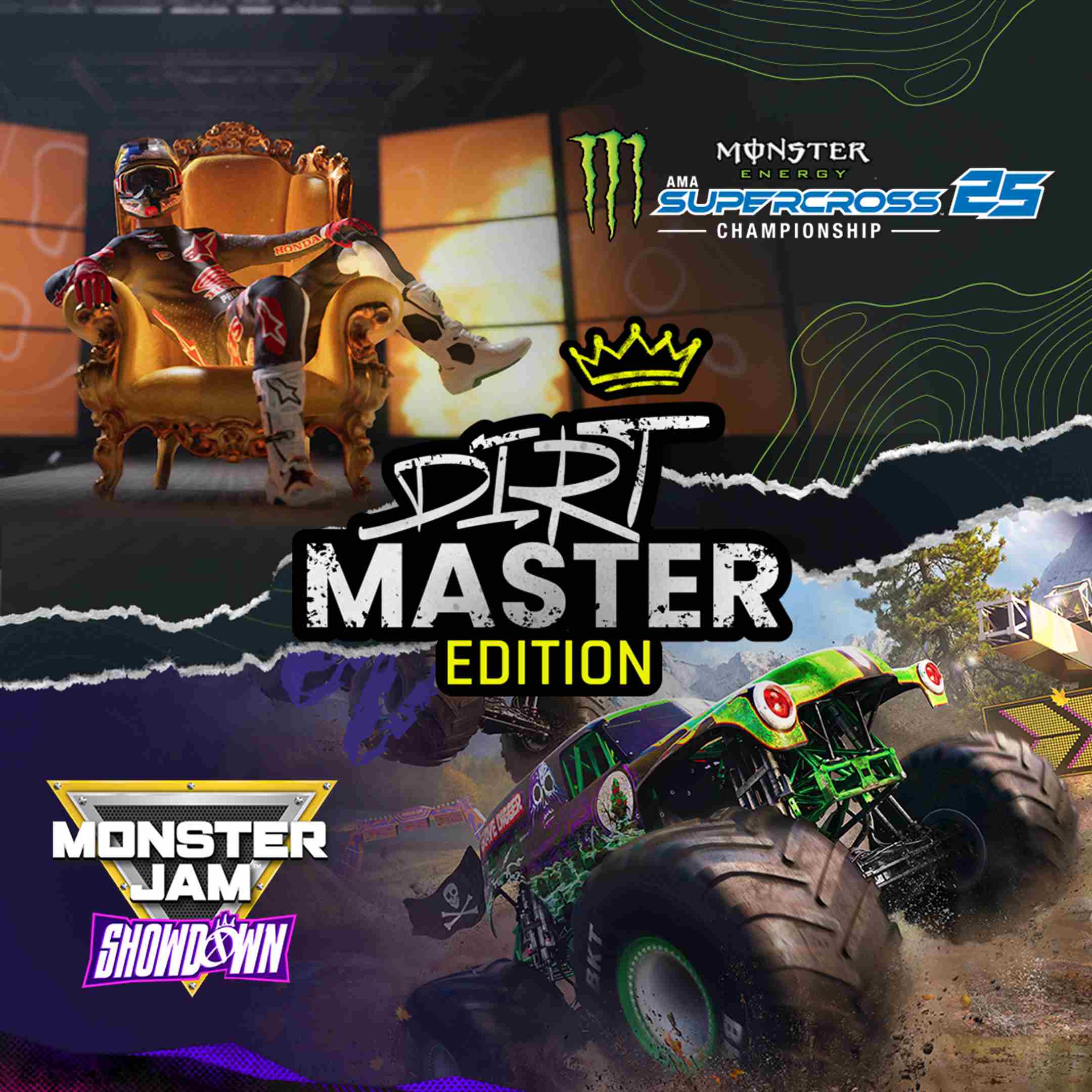 Monster Energy Supercross 25 X Monster Jam™ Showdown - Dirt Master Edition