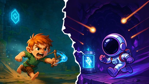 Rune Crystal & Astro Adventure (PACK - 6 IN 1)