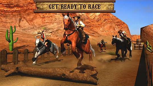 Texas Wild Horse Race 3D screenshot 1