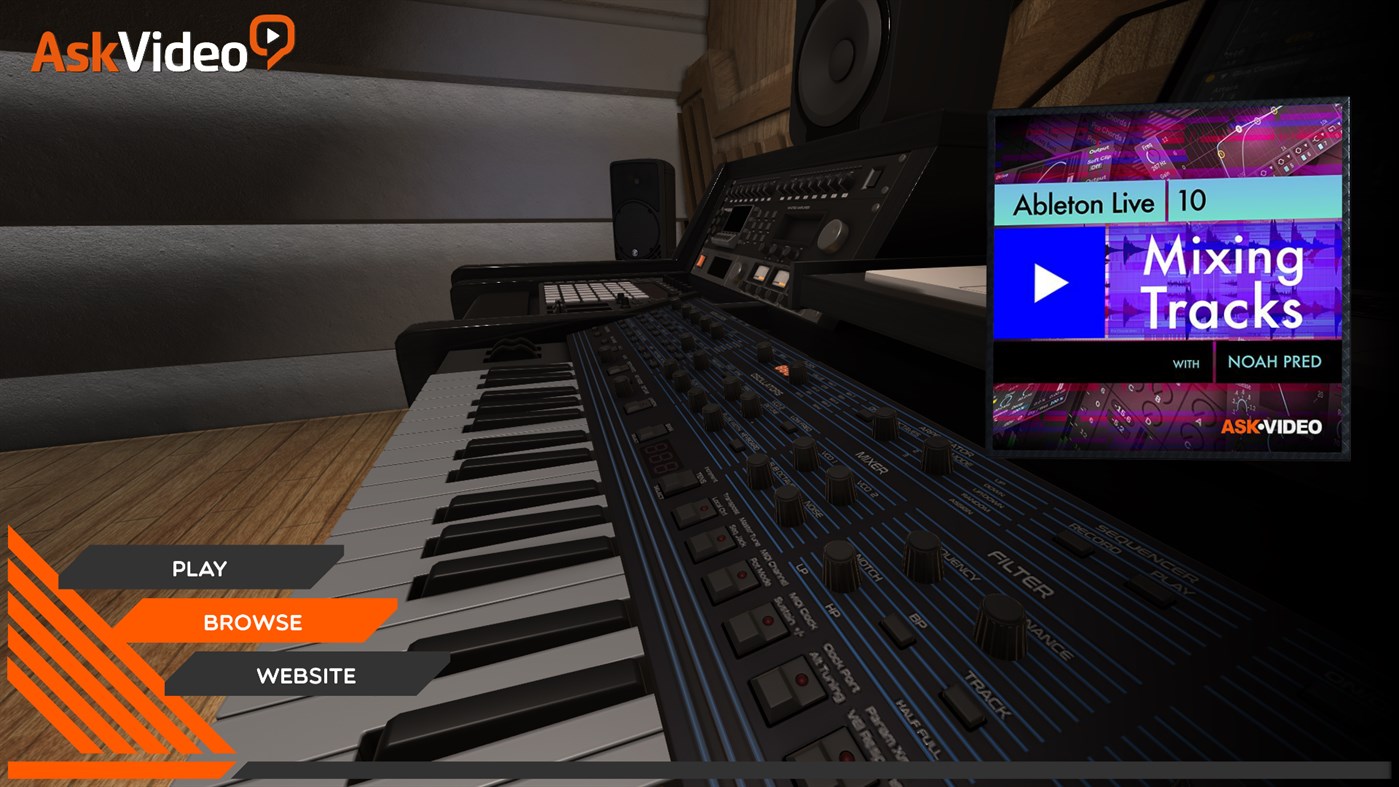 #1. Course For Ableton Live 10 104 (Windows) Podle: AskVideo