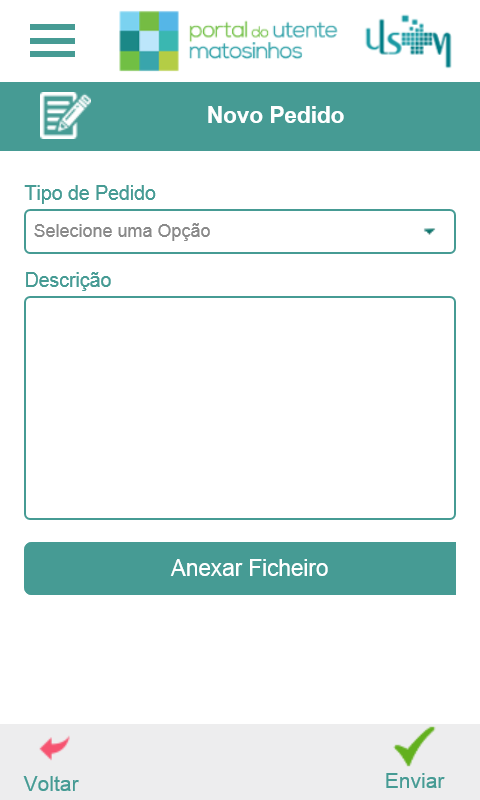 Imágen 2 Portal do Utente de Matosinhos – ULSM windows