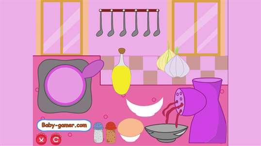 Cutlet cooking food game screenshot 2