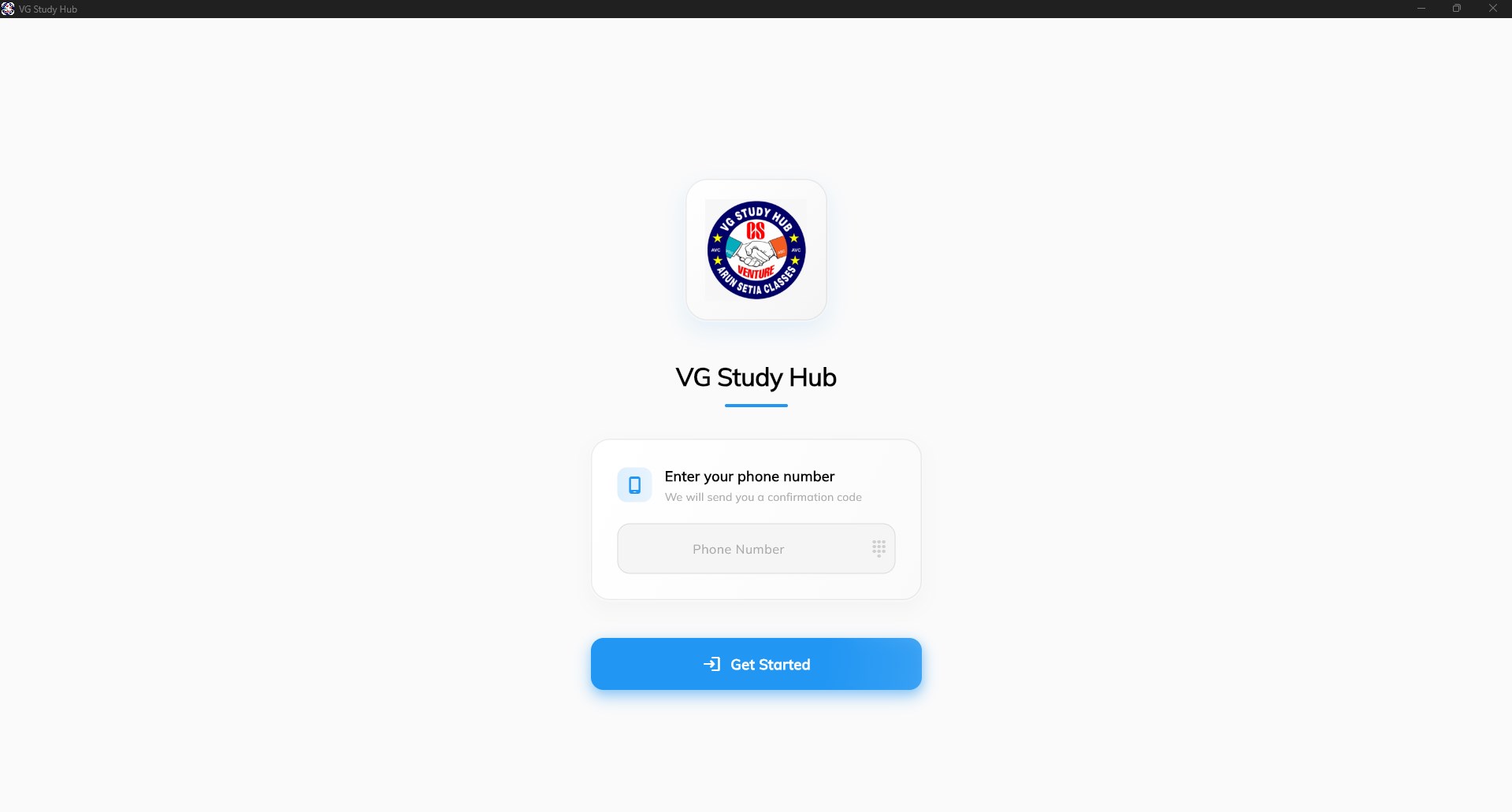 VG Study Hub screenshot