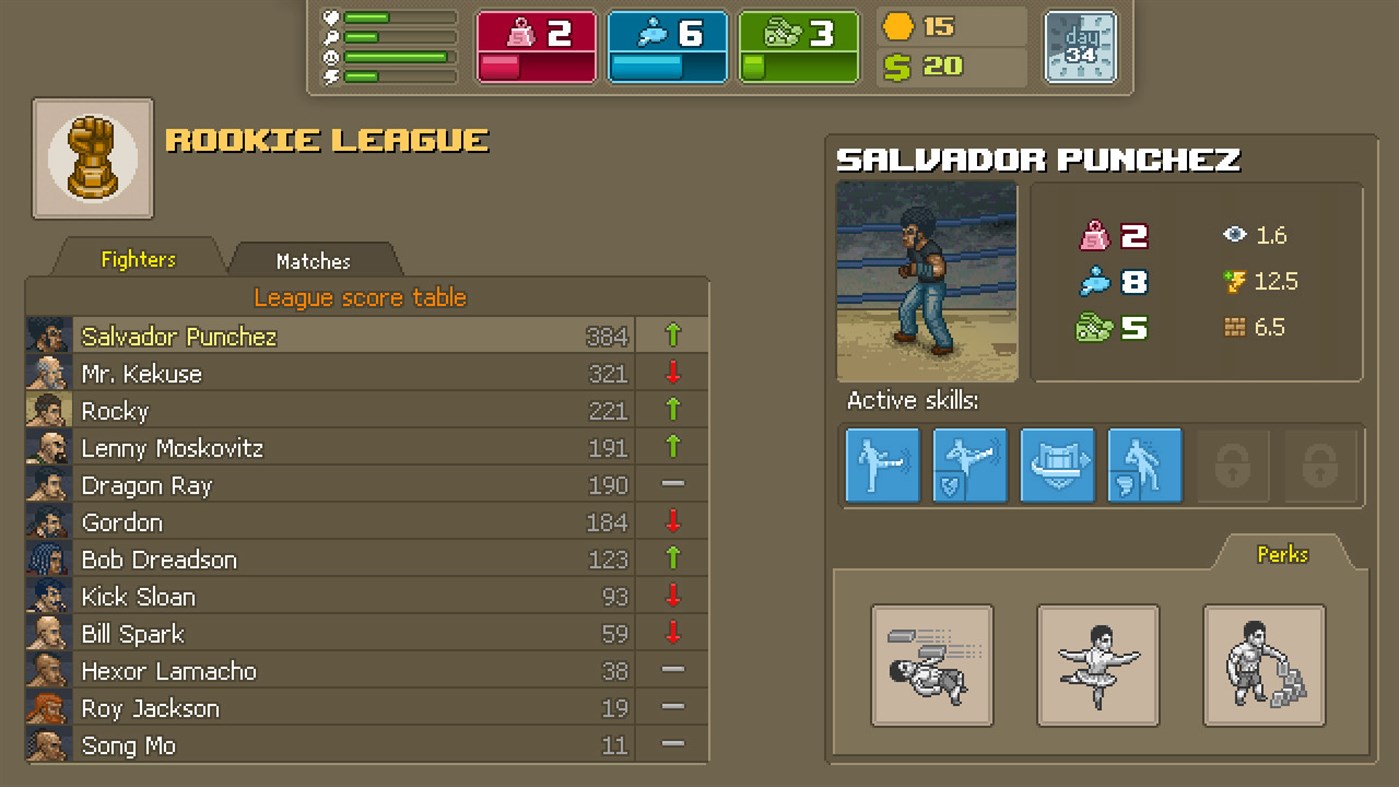 #9. One-Two Combo Bundle: Punch Club Franchise (Xbox) Por: tinyBuild